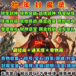 拾年封魔录DM游戏单机版传奇战神PC电脑端解压即玩满赞送满V存档